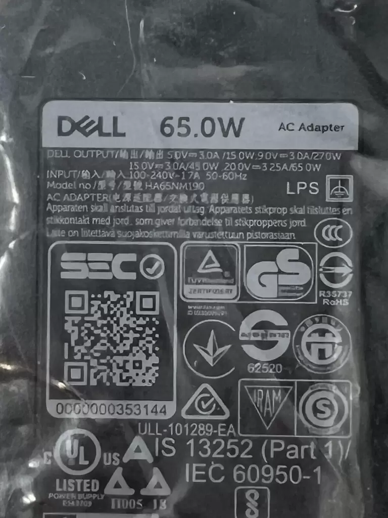 Pin dùng cho laptop Dell 3RG0T