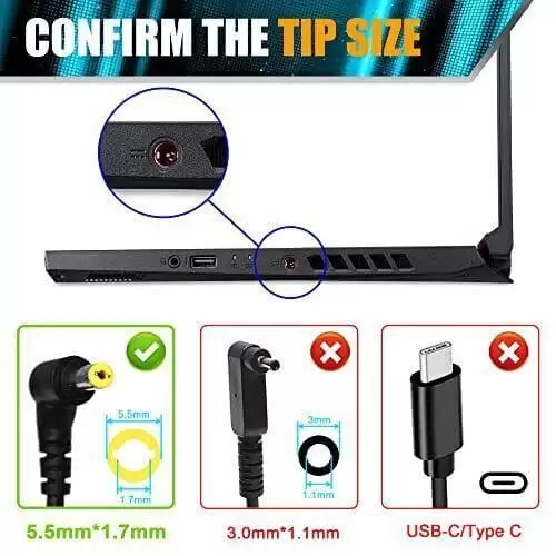 Sạc laptop Acer Nitro AN517-52
