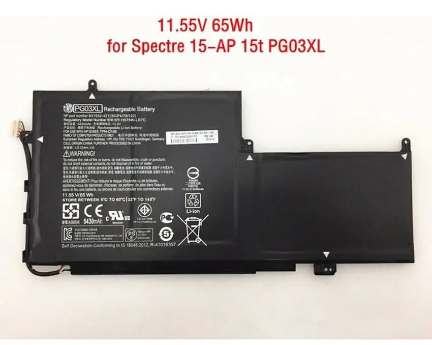 Pin dùng cho laptop HP Spectre X360 15-AP005NF