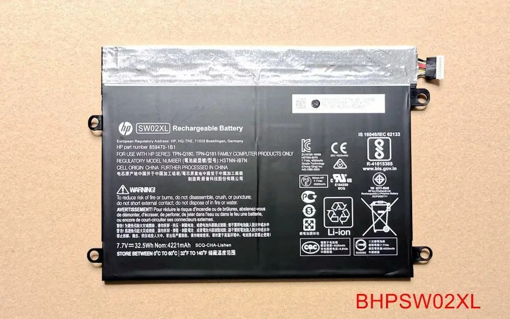 Pin laptop HP Notebook X2 10-P002NA