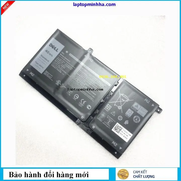 Pin laptop Dell 09077G