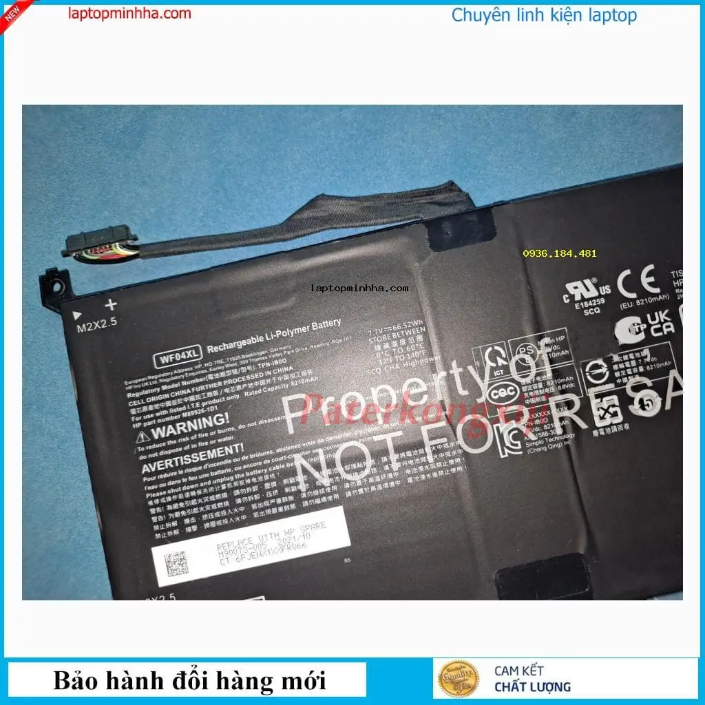Pin laptop HP M89926-1D1