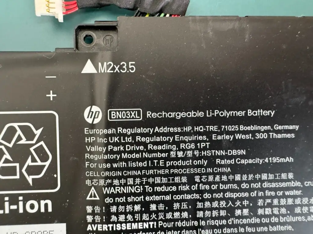 Ảnh pin HP L77034-005