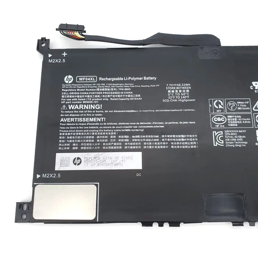 Pin laptop HP M89926-AC1