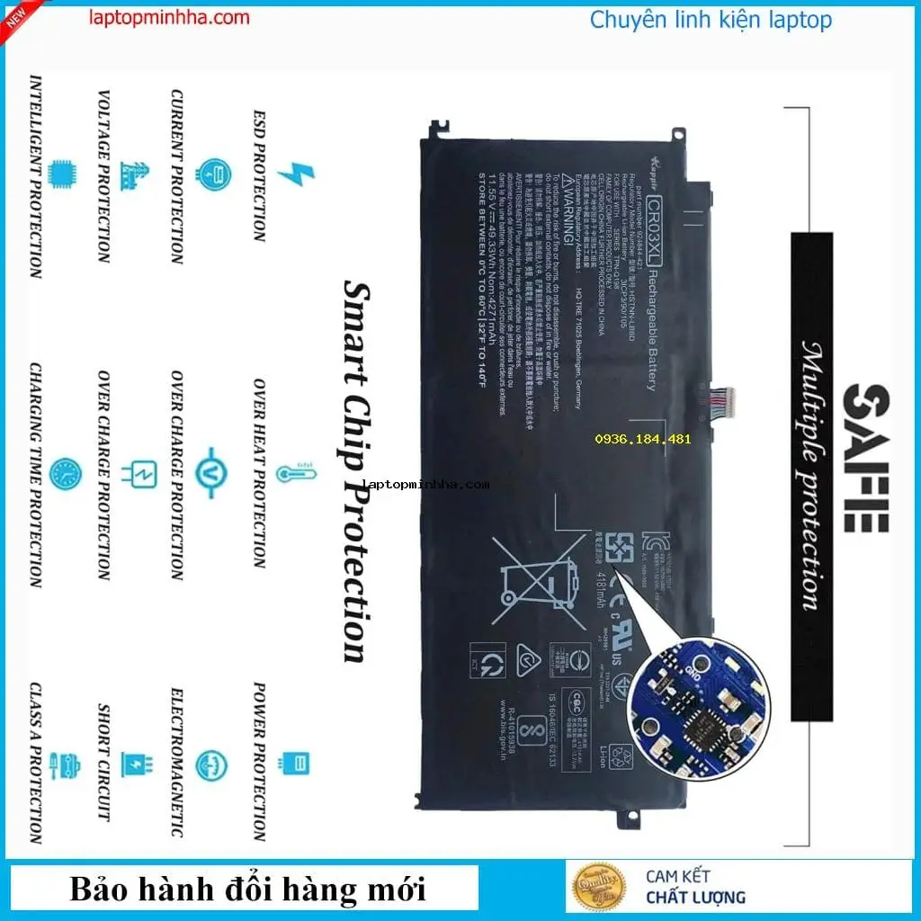 Pin laptop HP Envy X2 12-G001NA