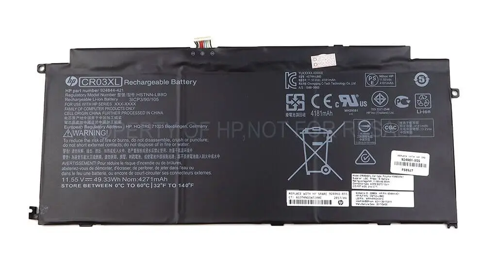 Pin laptop HP TPN-Q198