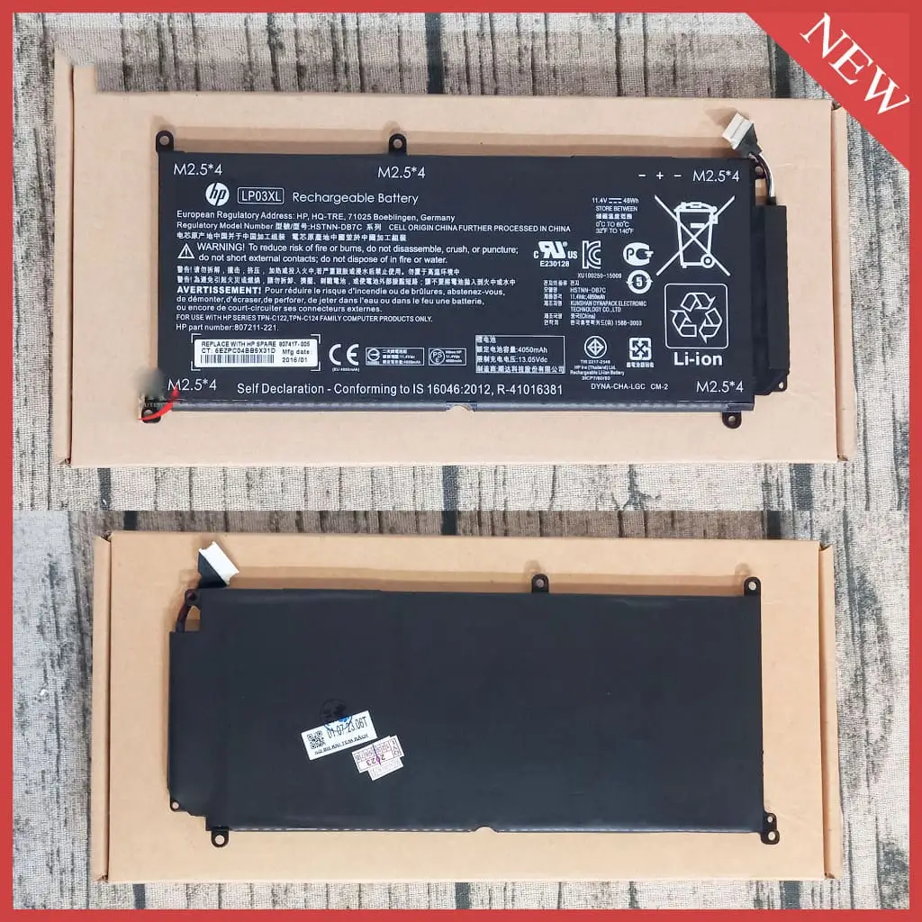 Pin laptop HP Envy 15-AE113TX