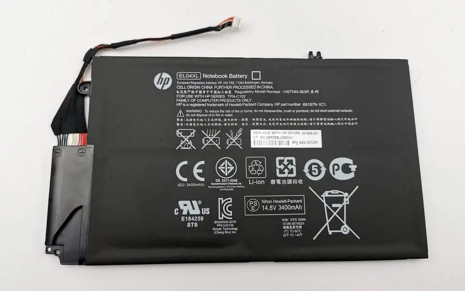 Pin laptop HP ENVY 4-1000