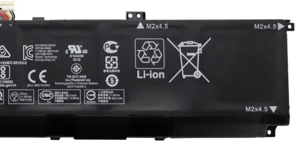  ảnh phóng to thứ   1 của   Pin HP KL06XL