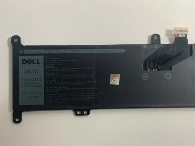 Pin laptop Dell NXX33