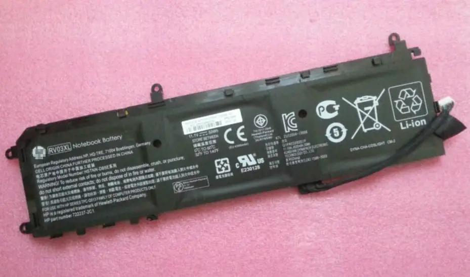  ảnh phóng to thứ   5 của   Pin HP 722298-001