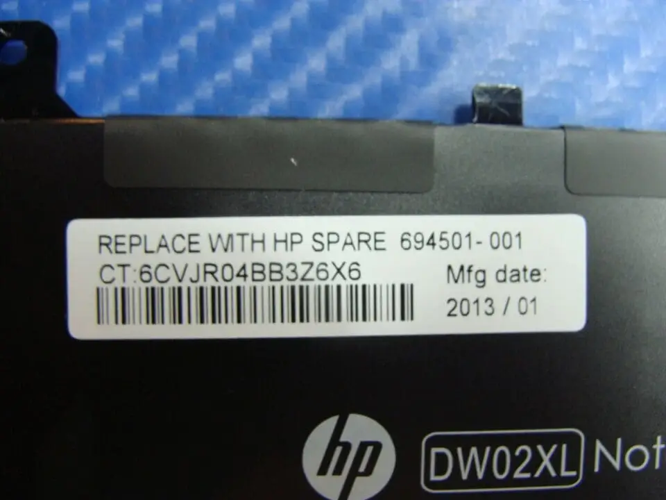 Pin laptop HP DWO2XL