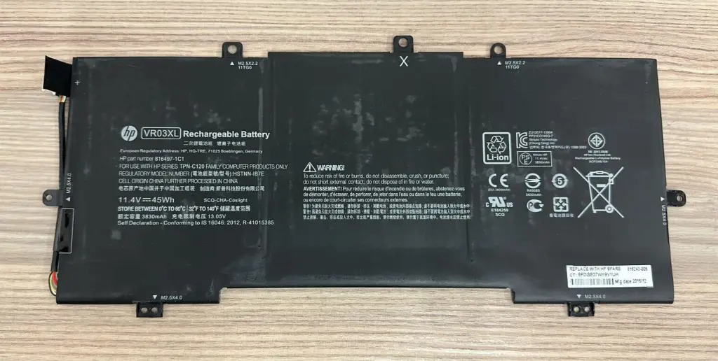 Pin laptop HP TPN-C120