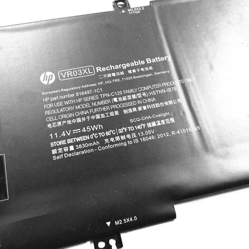Pin laptop HP Envy 13-D