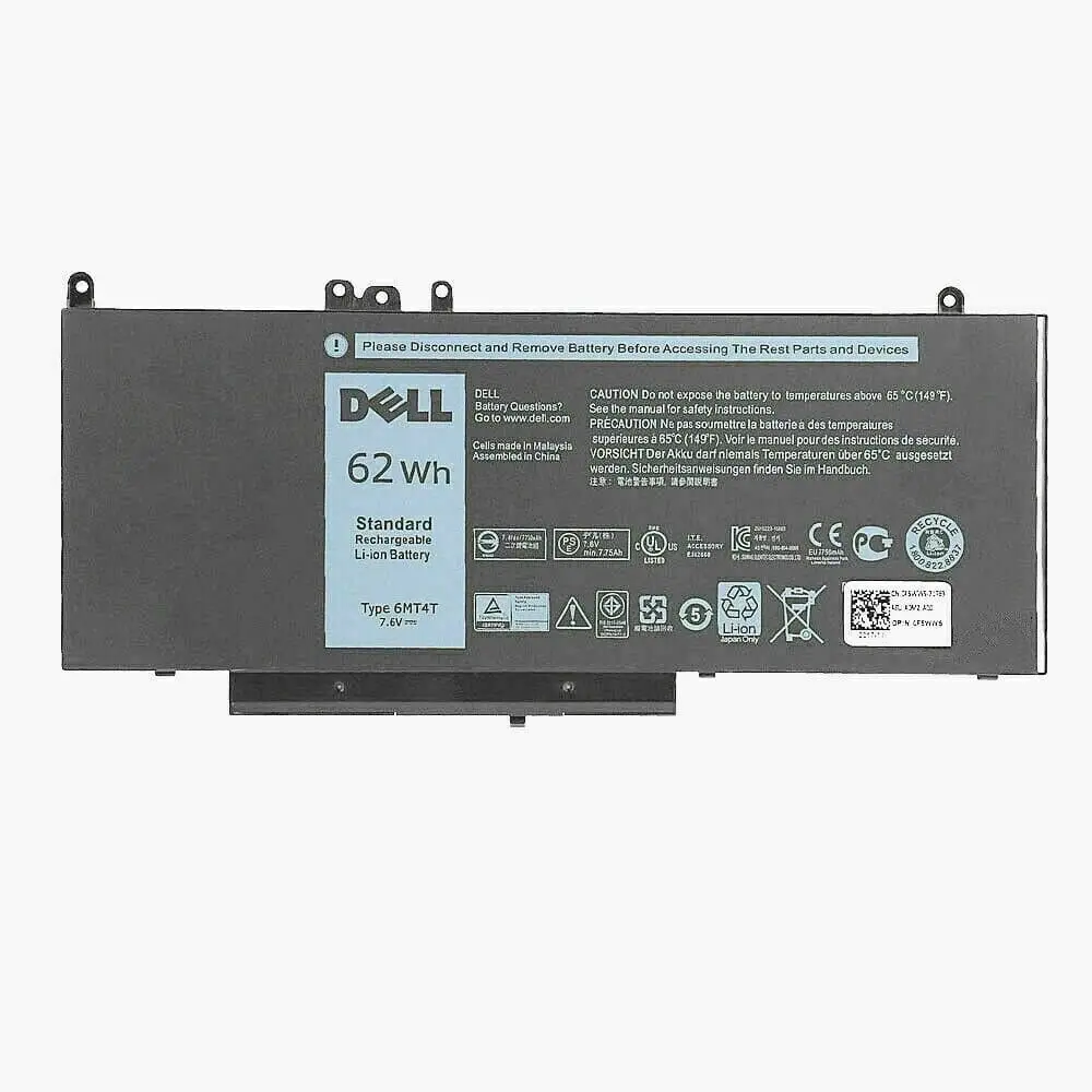 Pin laptop Dell JY8D6