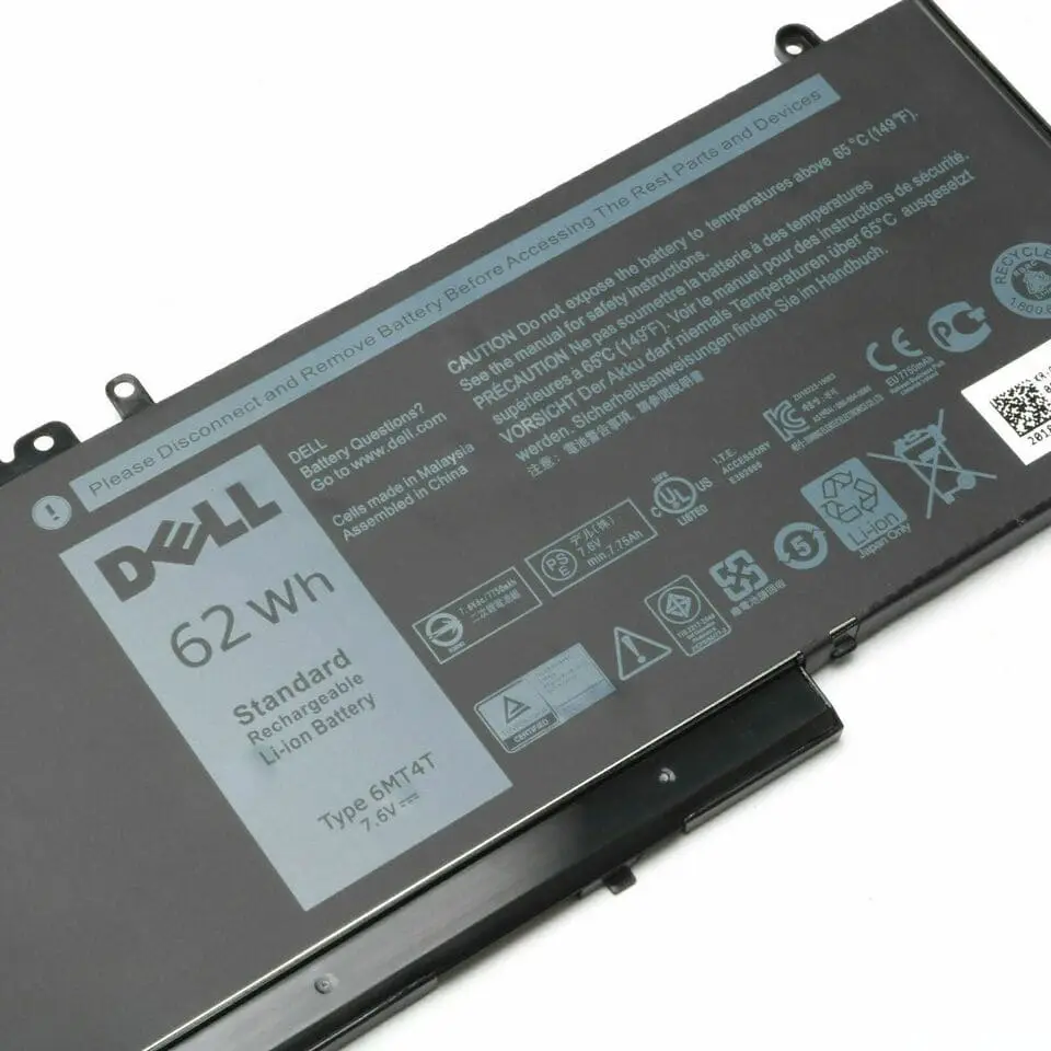 Pin laptop Dell NGGX5