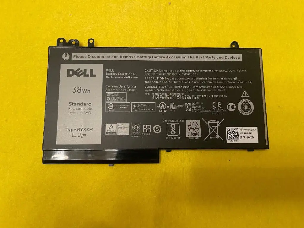 Pin dùng cho laptop Dell JY8DF