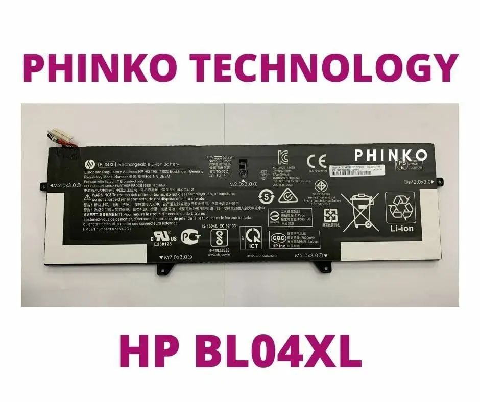 Pin laptop HP L07041-855
