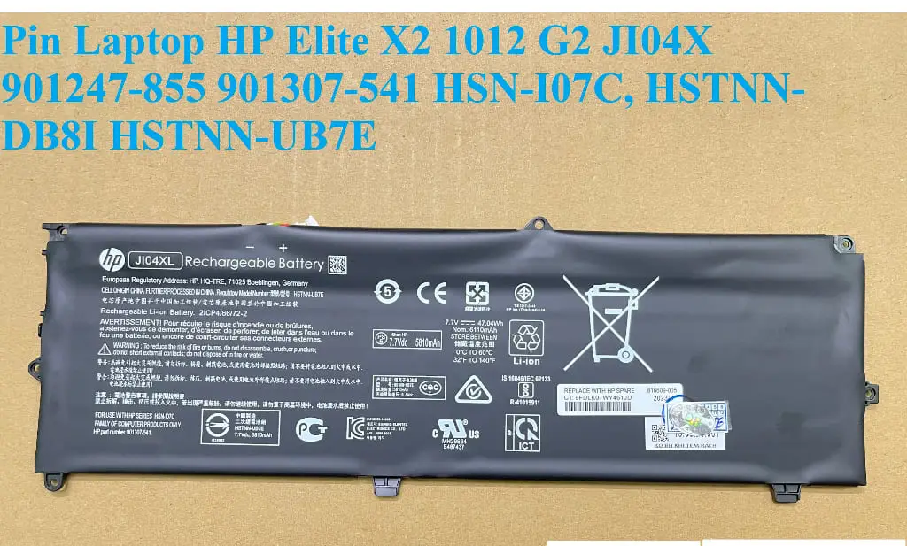 Pin laptop HP HSTNN-UB7E
