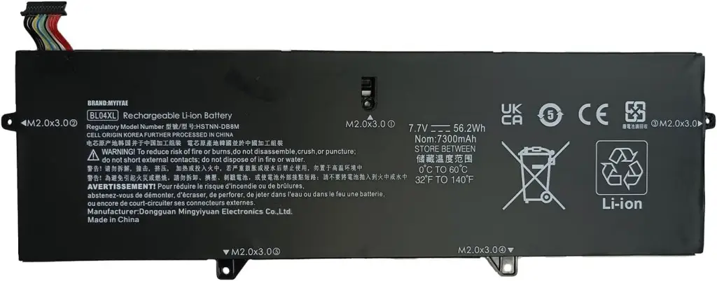 Pin laptop HP L07353-541