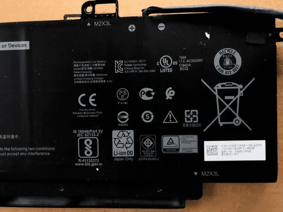 Pin dùng cho laptop Dell Latitude 9410 2-In-1
