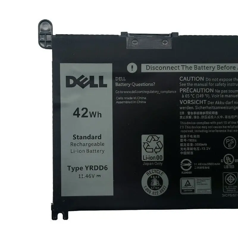 Pin laptop Dell P92G