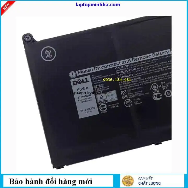 Pin dùng cho laptop Dell 0G74G