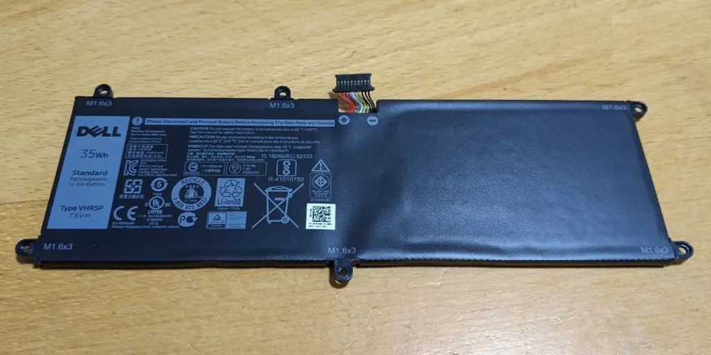 Pin laptop Dell 0VHR5P
