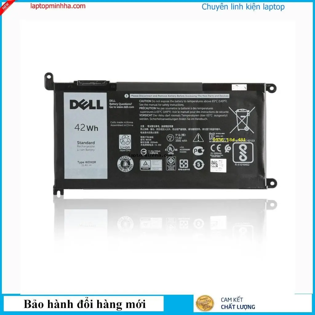 Pin laptop Dell P75F010