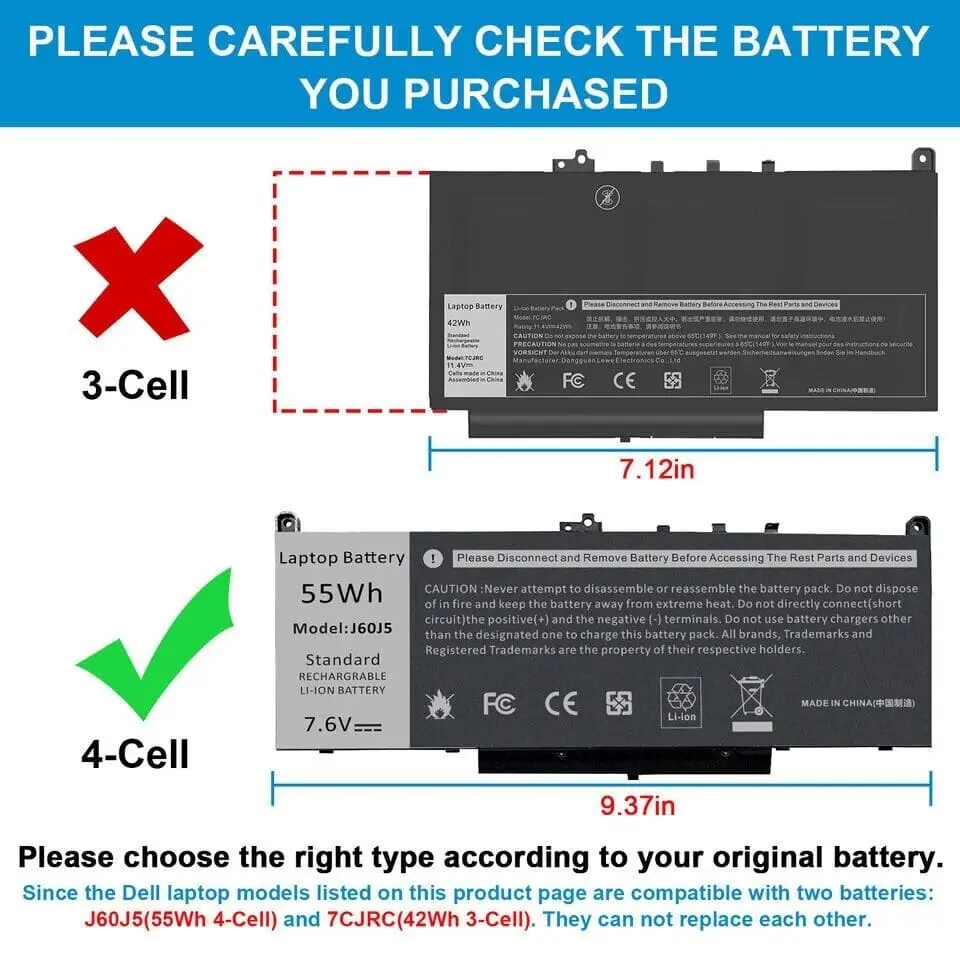 Ảnh pin Dell P61G