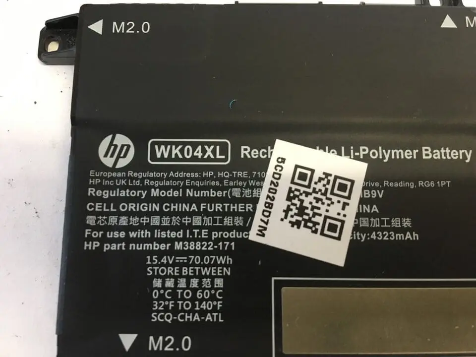 Pin laptop HP HSTNN-0B2C