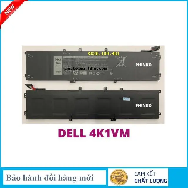 Pin dùng cho laptop Dell 4K1VM