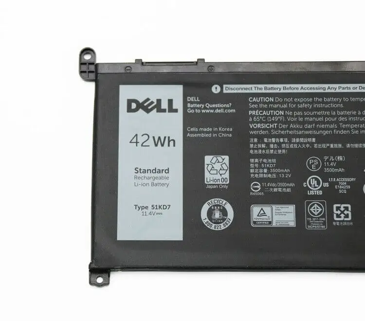 Pin dùng cho laptop Dell Chromebook 3400