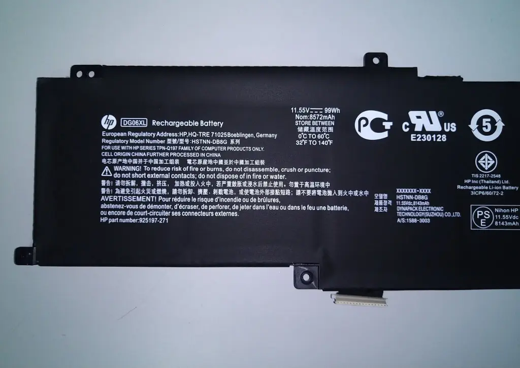 Pin dùng cho laptop hp Omen X 17-AP030NG