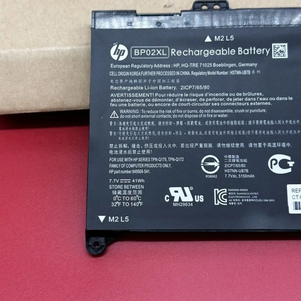 Pin dùng cho laptop HP BP02041XL