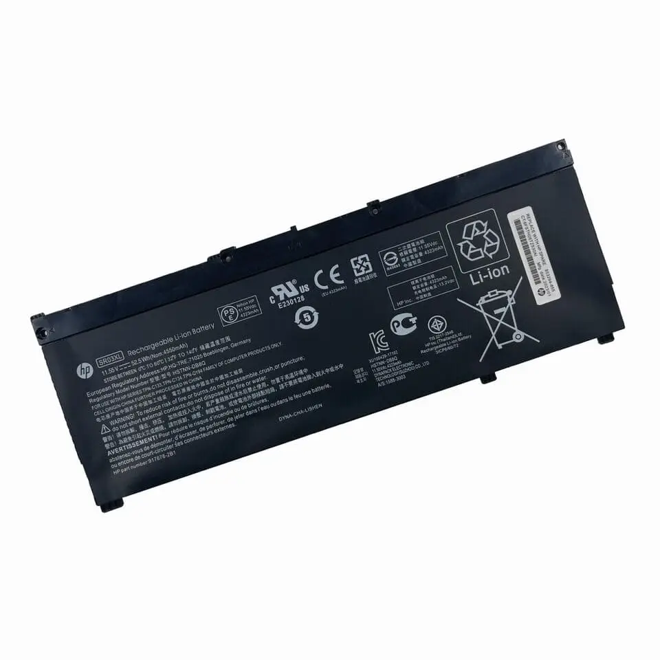 Pin laptop HP Omen 15-DC0001NL