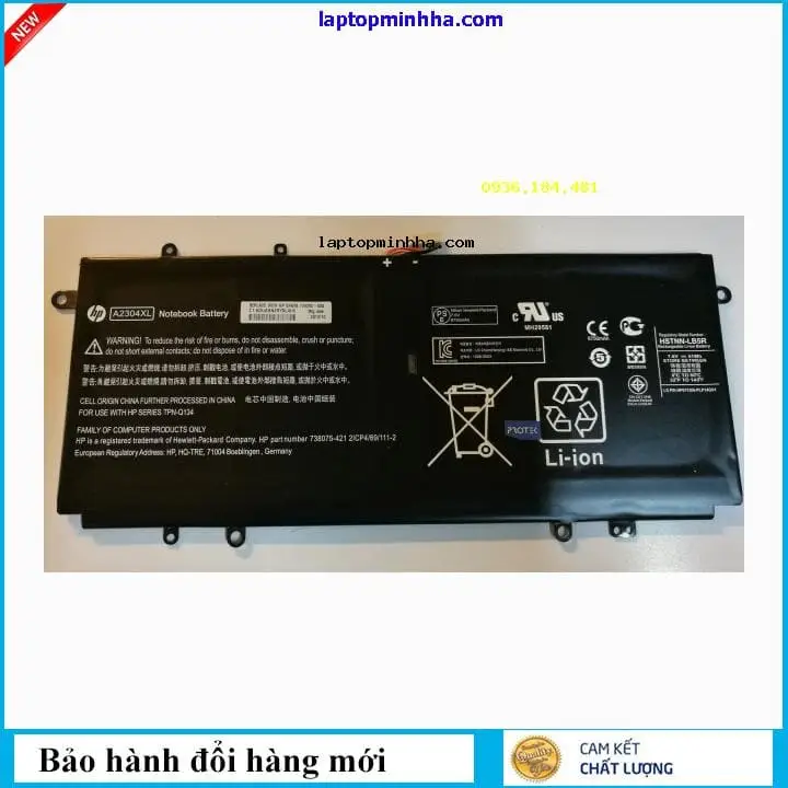 Pin laptop HP Chromebook 14-Q010SA
