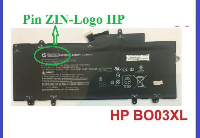 Ảnh pin HP BO03032XL-PL