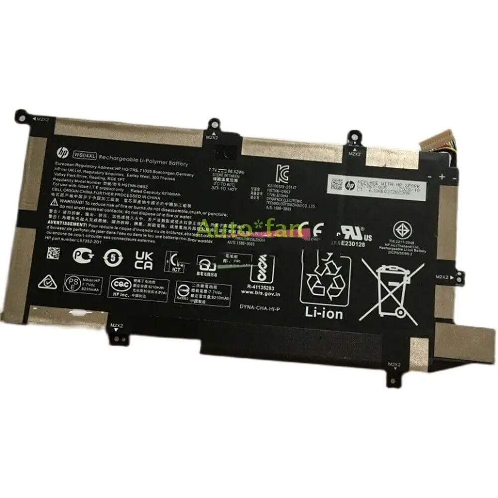 Pin laptop HP Spectre X360 Convertible 14-EA1023DX