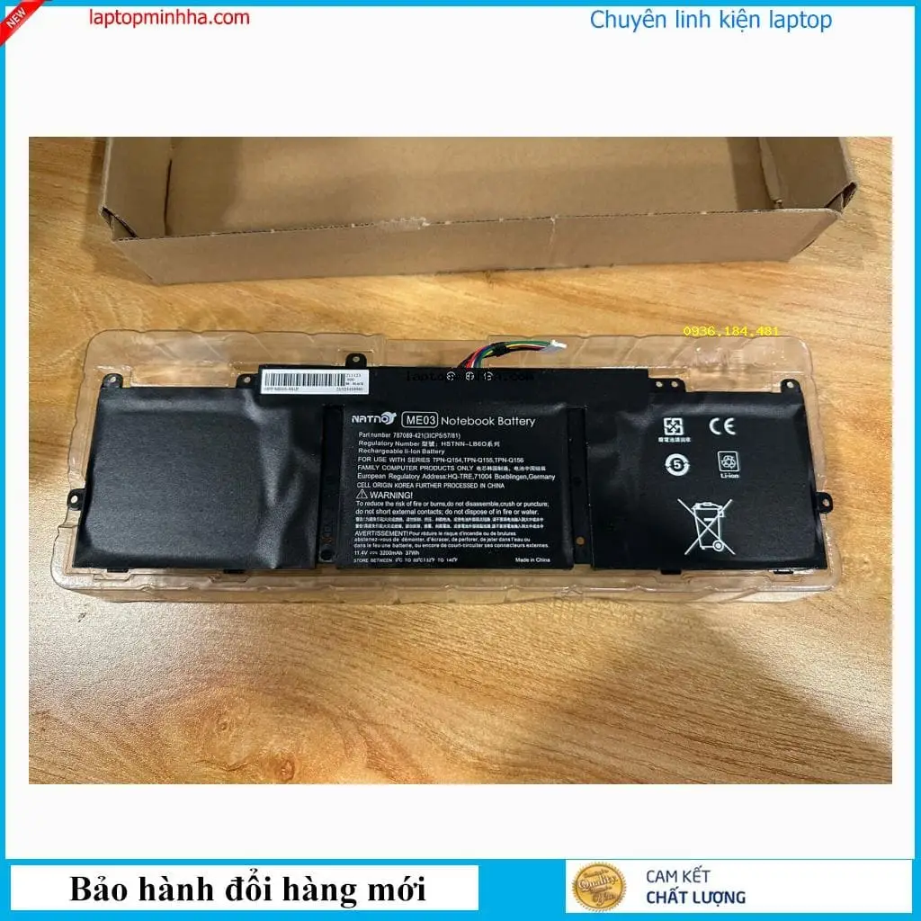 Pin dùng cho laptop HP 787089-542