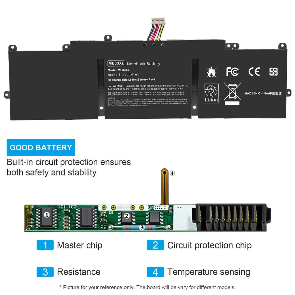 Pin laptop HP TPN-Q155