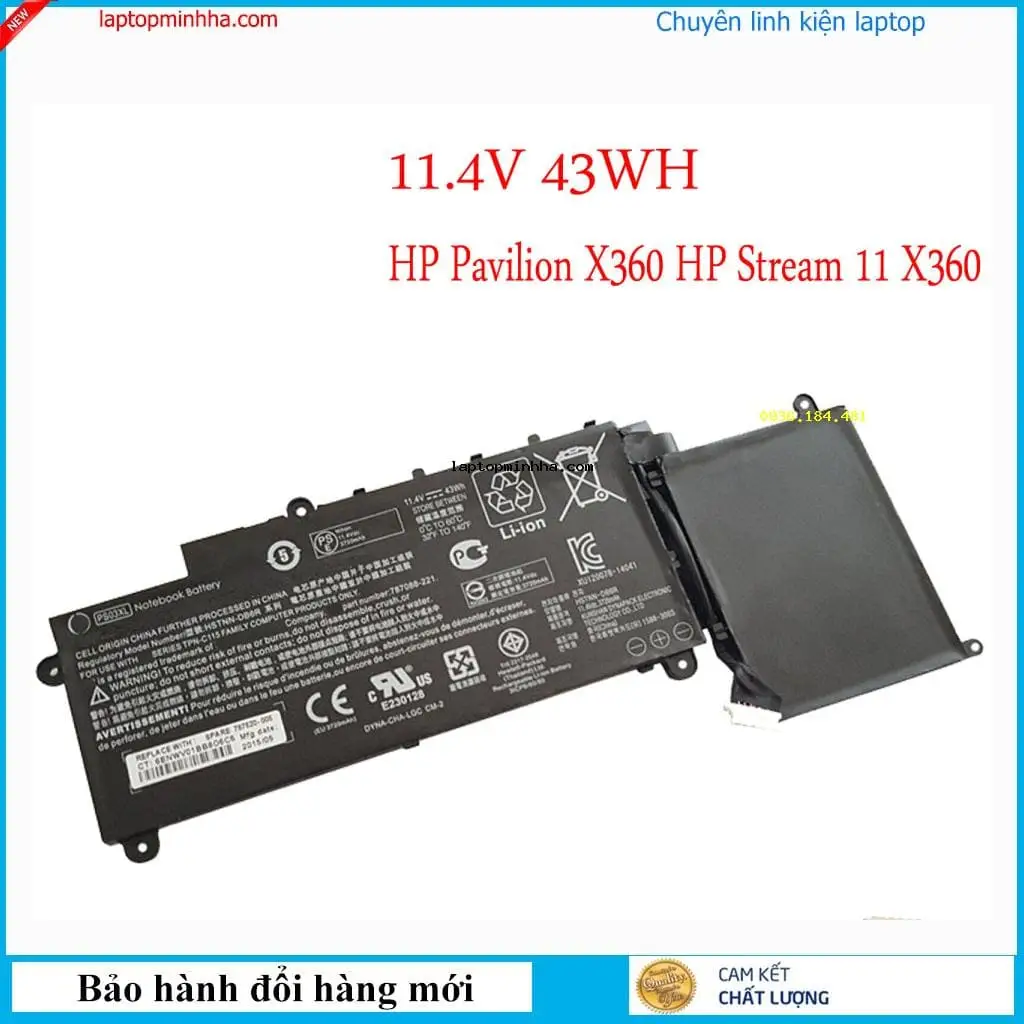  ảnh phóng to thứ   1 của   Pin HP HSTNN-DB6O