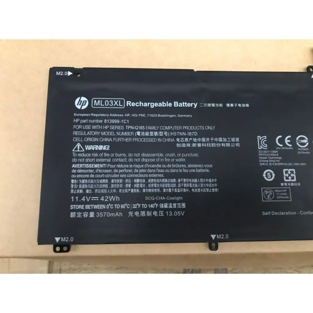 Pin laptop HP TPN-Q165