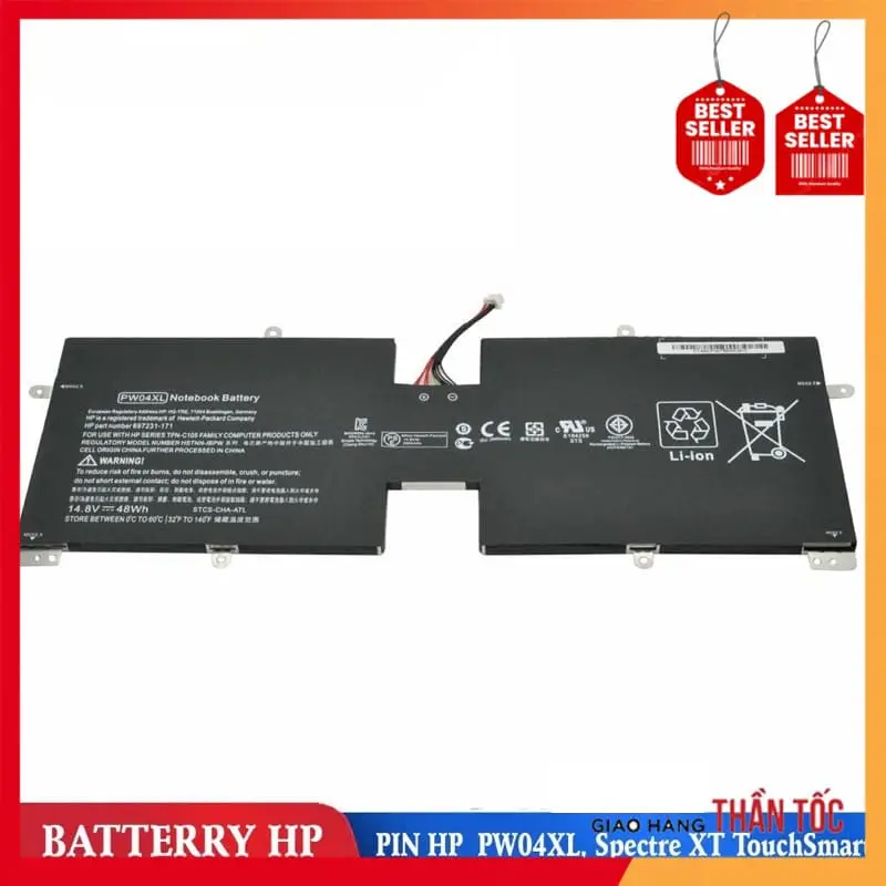 Pin laptop HP Spectre XT TouchSmart Ultrabook 15-4000EE