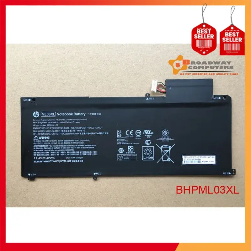 Pin laptop HP Spectre X2 12-A001DS