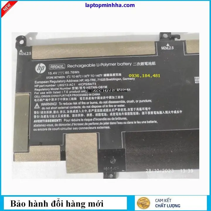 Pin laptop HP HSTNN-0B1M