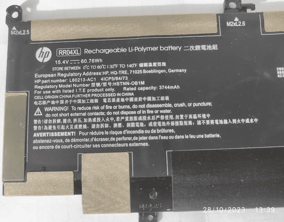 Pin laptop HP Spectre X360 13-AW0008NI