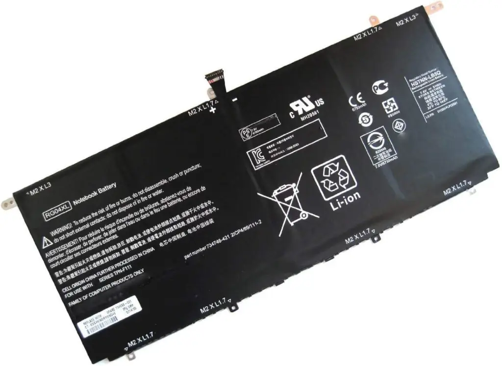 Ảnh pin HP Ultrabook