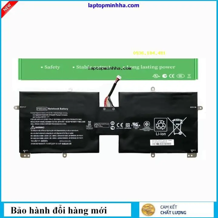 Pin dùng cho laptop HP Spectre XT TouchSmart 15-4000EW