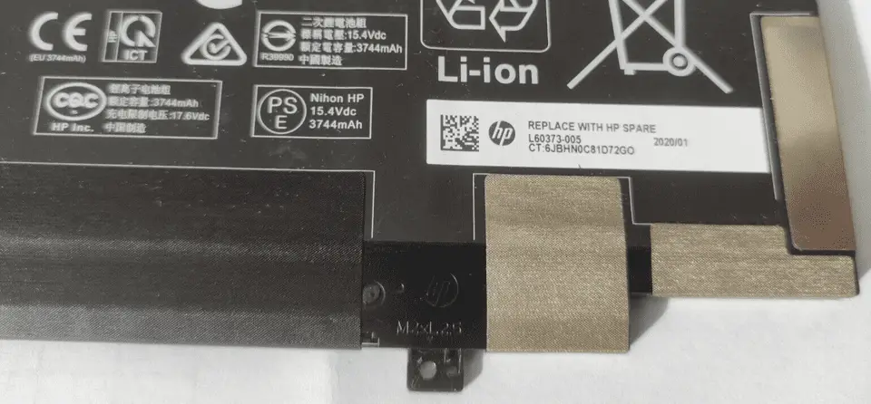 Pin dùng cho laptop HP L60213-AC1